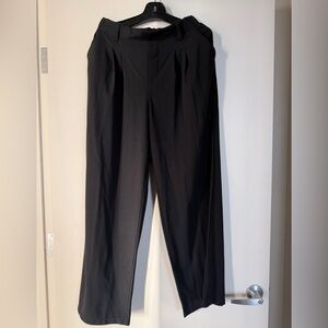 The HALARA Women’s Elegant Black Dress Wide Leg Pants